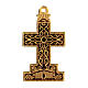 Pendant cross with enameled background and decorations s1