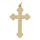 Crucifix pendant in coral background s2
