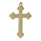 Crucifix pendentif décorations corail s3