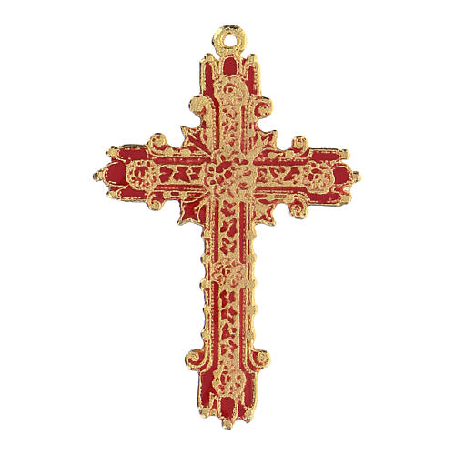 Crucifix pendant coral decorations 1