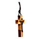 Cross pendant, Assisi olivewood, 4 cm s2