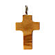 Olive wood cross of San Benedetto mini s2