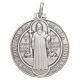 Saint Benedict medal silver 925 s1