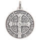 Saint Benedict medal silver 925 s2