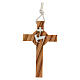 First Communion olive wood cross s1