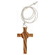 First Communion olive wood cross s5