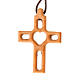 Crucifix perforée, coeur s1