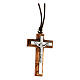 Silver-plated cross pendant s2