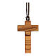 Silver-plated cross pendant s3