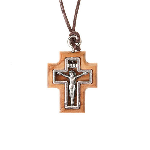 Carved cross pendant 1