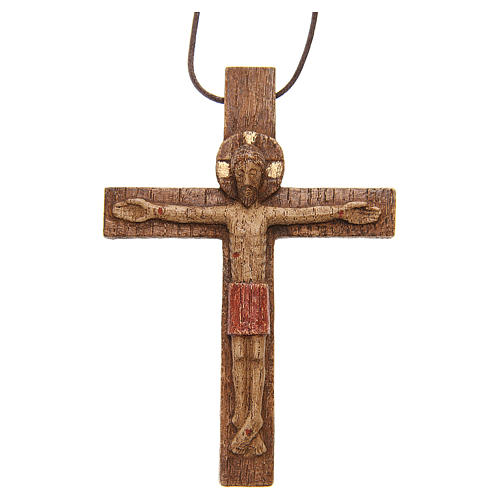 Pectoral Crucifix in wood Bethlehem 1