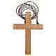 Crucifijo pectoral madera de Betlem s7