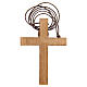 Crucifijo pectoral madera de Betlem s2