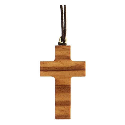 Classic cross in olive wood 1