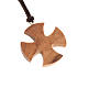 Krzyż maltański drewno oliwkowe 3,5 X 3,5 s1