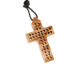 Perforated cross, 2 lines