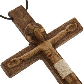 Crocifisso pettorale legno Monastero Bethléem