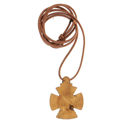 Krzyż maltański drewno Bethleem 2