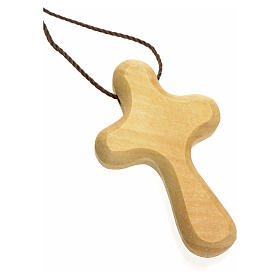 Key of life pendant in Holy Land olive wood