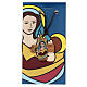 Cruz olivo con Virgen y Niño 3 cm s3