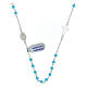 Necklace of 19 in, turquoise and 925 silver s2