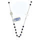 Virgin Mary necklace 48 cm lapis lazuli and 925 silver s2