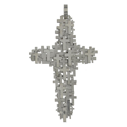Kreuz-Anhänger, Kreuze der Vermissten, 925er Silber, 10x5 cm 1