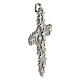 Cross of the missing deceased people, 925 silver, 4x2 in s3