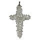 Cross of the missing deceased people, 925 silver, 4x2 in s5