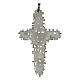Croce dei dispersi argento 925 10x5 cm s5