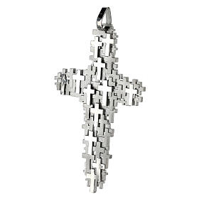 Cross of the missing 925 silver 10x5 cm