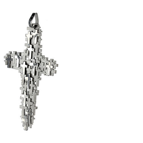 Cross of the missing 925 silver 10x5 cm 4