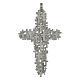 Cross of the missing 925 silver 10x5 cm s1