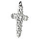 Cross of the missing 925 silver 10x5 cm s2