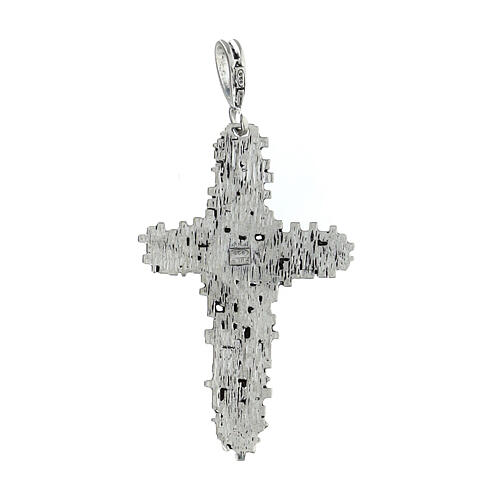 Cross of the missing 2.5x1.5 cm 925 silver 2