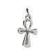 Pendentif argent 925 croix ansée 2x1 cm s2