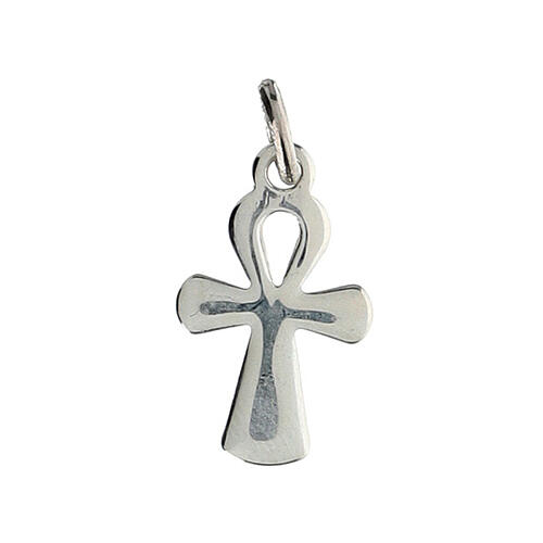 925 silver cross pendant with handle 2x1 cm 2