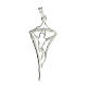 Pendentif crucifix stylisé argent 925 s2