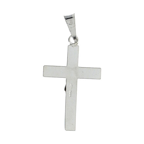 Wisiorek 3x2 cm krucyfiks, srebro 925 2