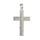 Colgante cruz latina 3x2 cm plata 800 s1
