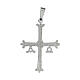 Victory cross pendant of 925 silver s1