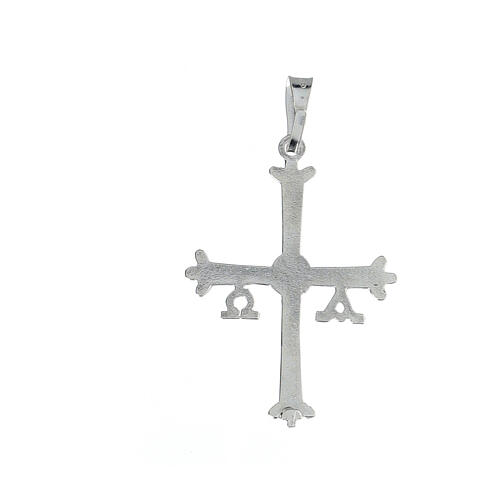 Croix de la victoire pendentif argent 925 2