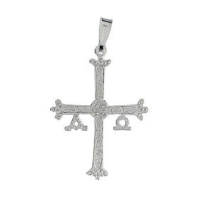 Victory cross pendant in 925 silver