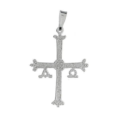 Victory cross pendant in 925 silver 1