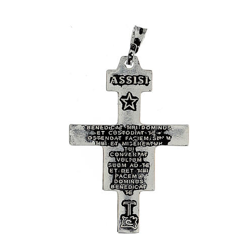 San Damiano cross pendant of 925 silver 2