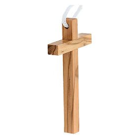Big olivewood cross for Holy Communion, 4x2 in