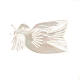 Mother of pearl brooch with dove s1