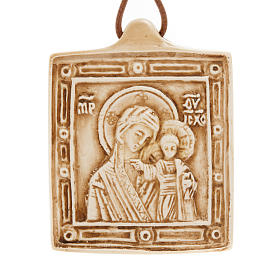 Medaglia pietra Madonna con Bambino Bethléem