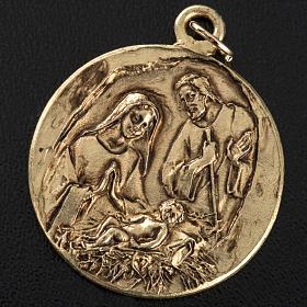 Medalla Natividad en zamak