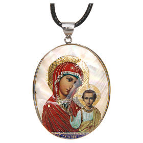 Pendenti vari: Ciondolo madreperla applicazione Kazanskaya